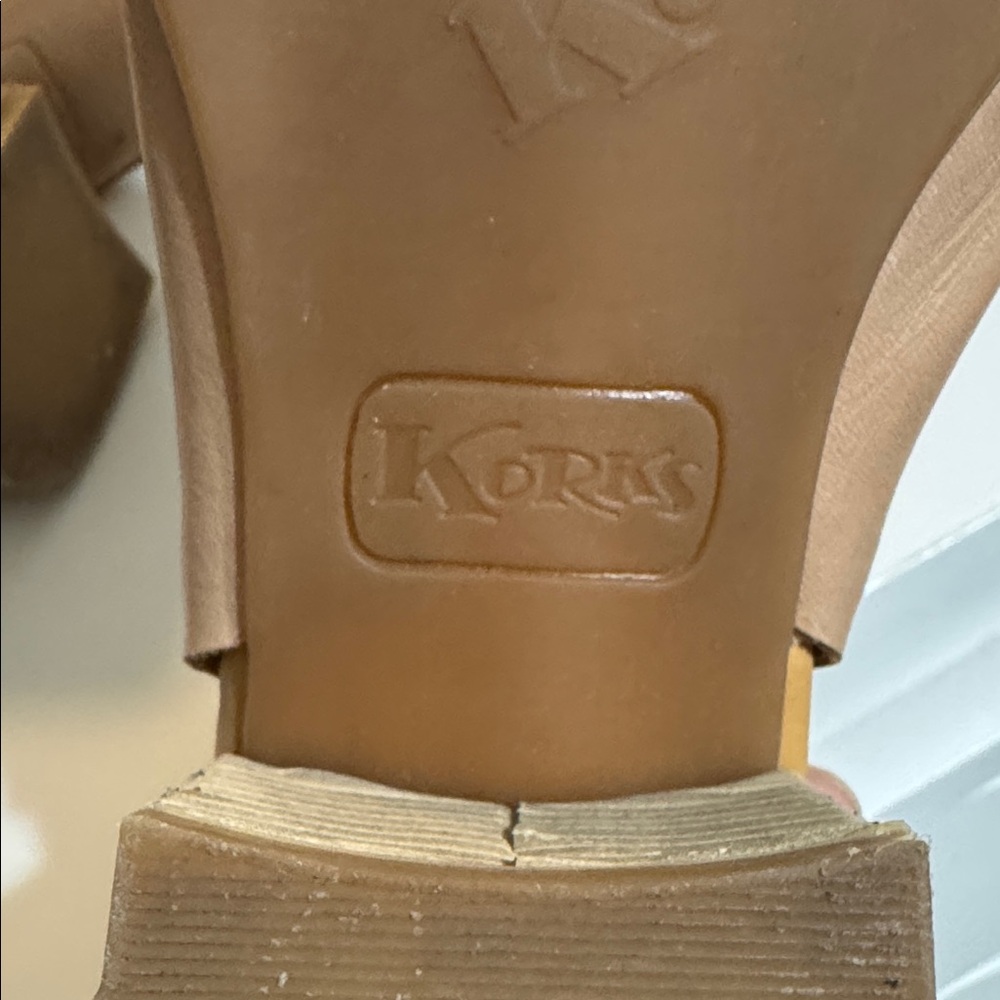 Kork-Ease Tan Open-Toe Mules - Picture 7 of 8